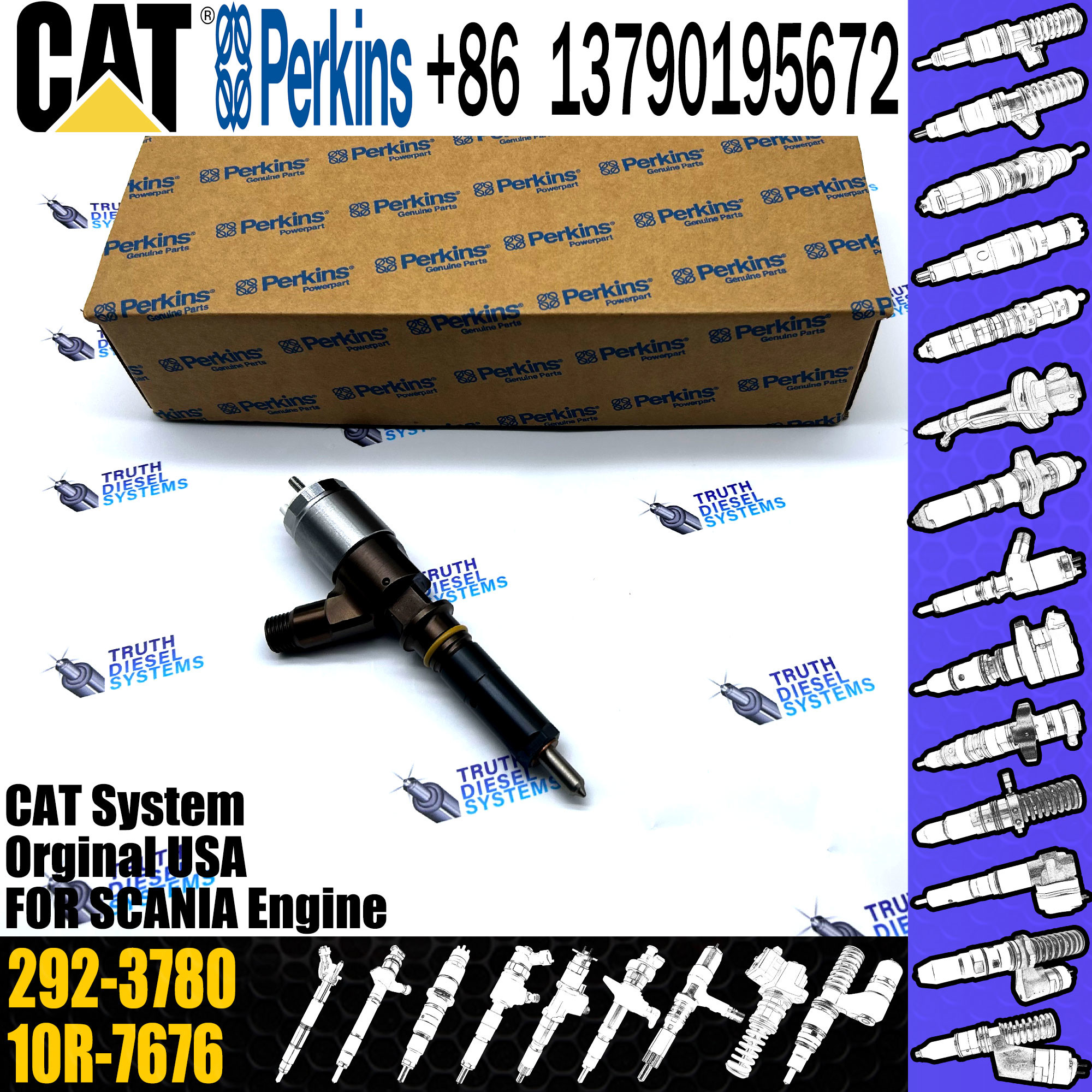 Caterpillar C4.4 C6.6 Engine CAT injector 320-0680 306-9380 292-3780