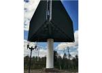 Three Sided Floor Stand 3840Hz/s P4 1920Hz LED Advertising Billboard