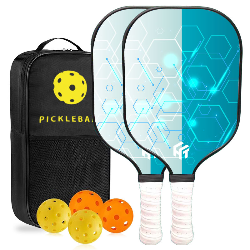 2024 USAPA Pickleball Racquet Fiberglass Surface and Polypropylene Honeycomb Core Pad