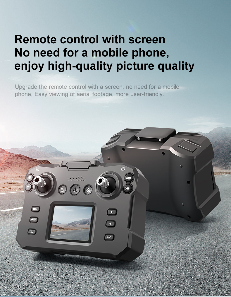 NO Private Mold K6 Mini Drone with 4k Dual Camera Wifi Fpv 360 Obstacle Avoidance Folding Quadcopter Helicopter Gifts