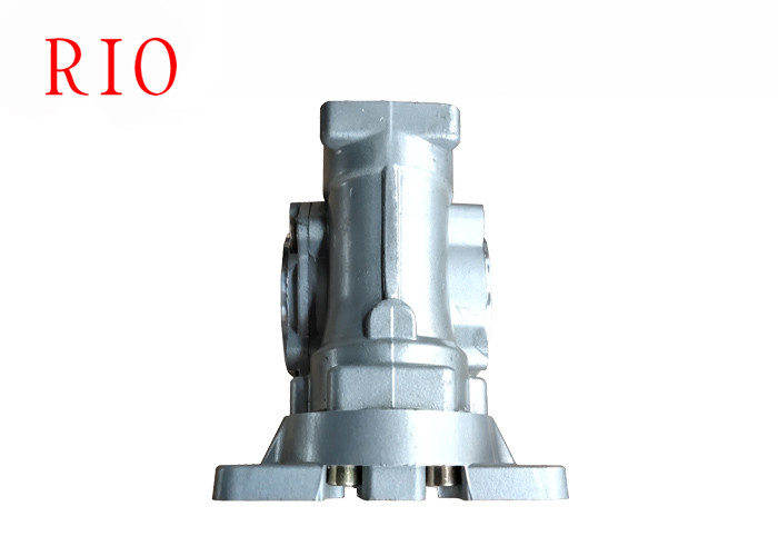 Flange Mounted Worm Reduction Gearbox , Aluminum Worm Gear Reducer VF40