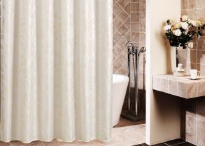 China Printed Thickening Waterproof Shower Curtain , Plated Style Modern Shower Curtains wholesale