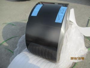 China Blue , Golden Epoxy , Hydrophilic Coated Aluminium Fin Strip For Air Conditioner 0.18mm Thickness wholesale