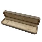 soft Touch PU Khaki Jewelry Packaging Box For Ring Earring Bangle