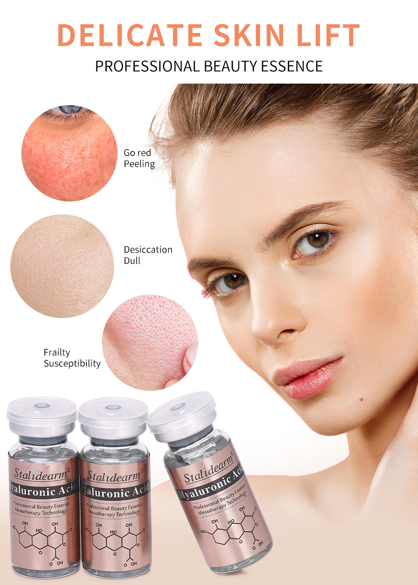 ODM Anti Aging Vitamin C Whitening Collagen Essence Hyaluronic Acid Facial Serum