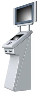 China TD14 Dual screen payment kiosk wholesale