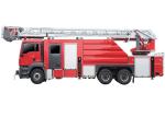 Sinotruk HOWO 32m Aerial Ladder Rescue Fire Fighting Truck Specialized Vehicle
