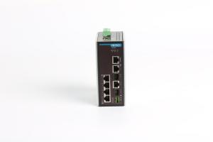 China 4 1000M Rj45 2 1000M Combo Ports Din Rail Mount Network Switch 6 Ports wholesale