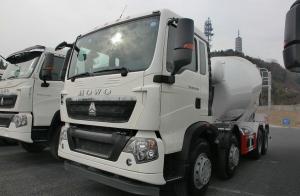 China ISO Standard Concrete Mixer Truck With Reduction Box / Motor 290HP wholesale
