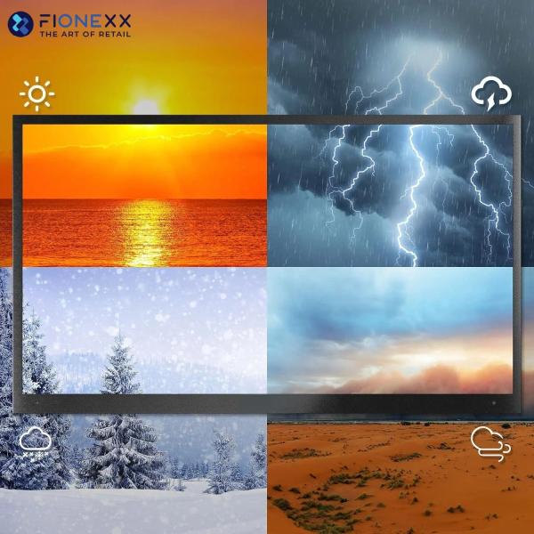 43 49 55 Inch Smart Outdoor Display Entertainment Music TV 4K Resolution Flat Screen TV