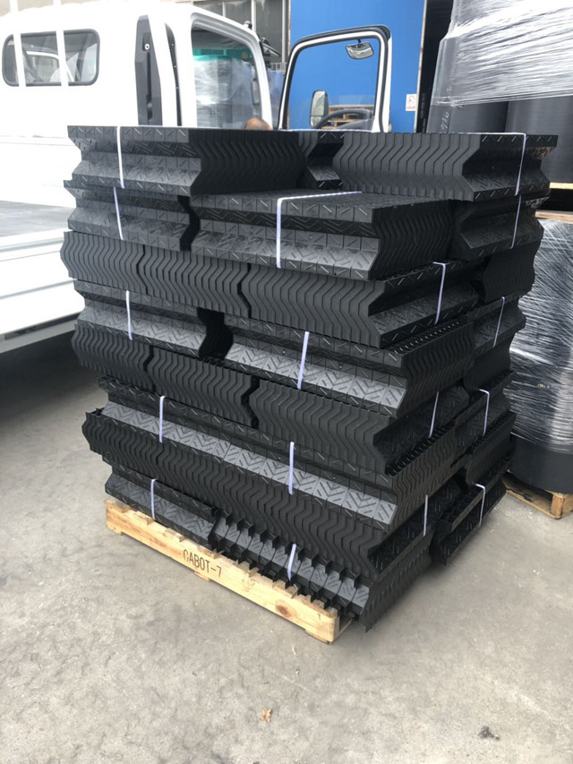Droplet PVC Drift Eliminators 170mm Evaporative Cooling Equipment 1