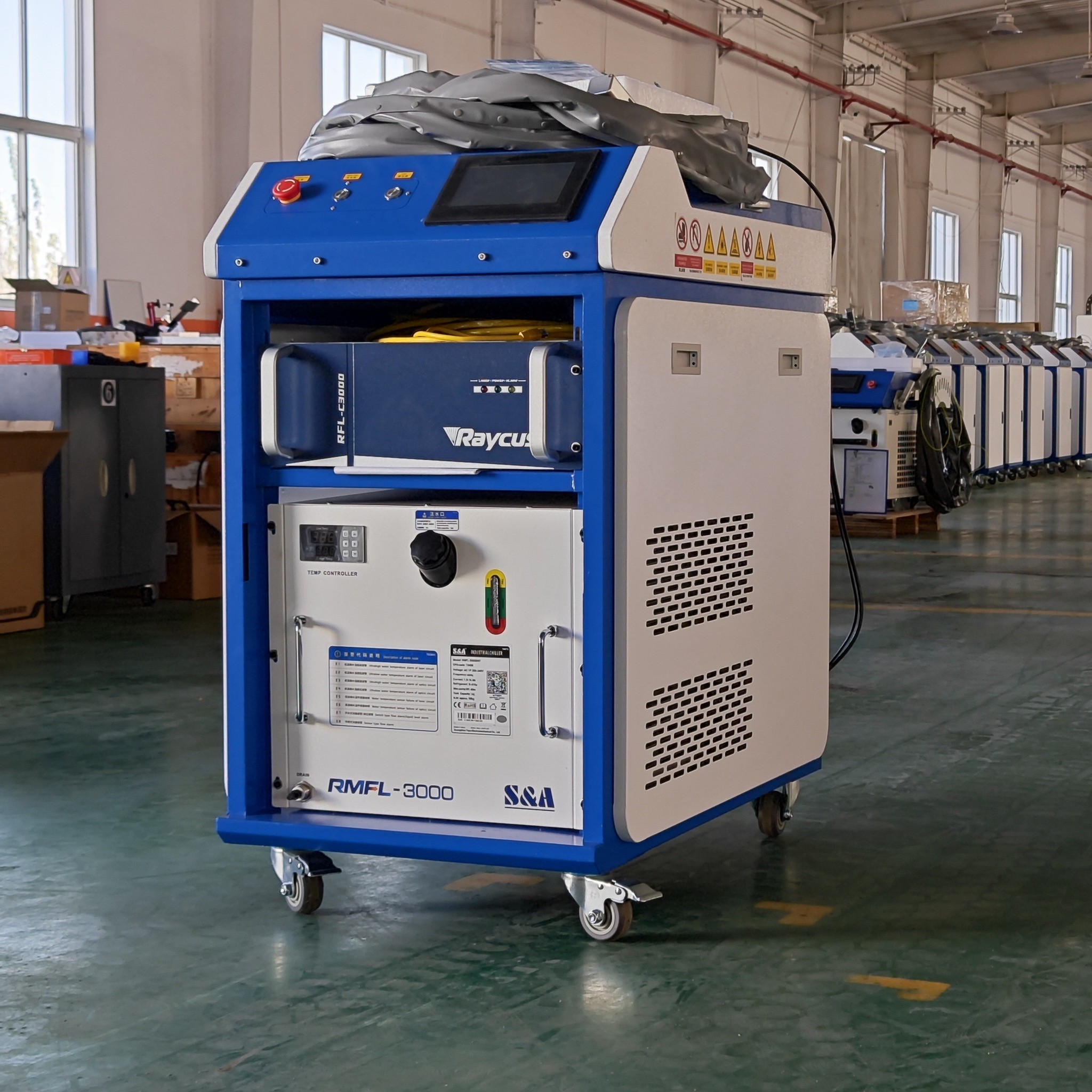 Raytools Sup21t Laser Welder 1500W 3000W With Chaoqiang Weiye Control System And Raycus/Max Optional Laser Source