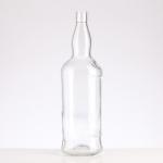 Clear 750ml Glass Vodka Liquor Wine Whiskey Bottle for Clients' Specific