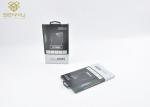 350G Silver Card Paper Mobile Accessories Packaging Tempered Glass Packing