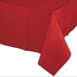 Linen Feel Party Paper Tablecloths Waterproof OUCHAME SGS Listed