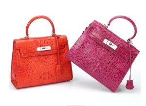 China Dongguan manufacturer sells new crocodile skin handbag for ladies with customized logo wholesale