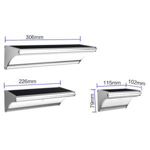 China Rainproof Motion Sensor Outdoor Wall Light , Solar Waterproof Wall Light wholesale