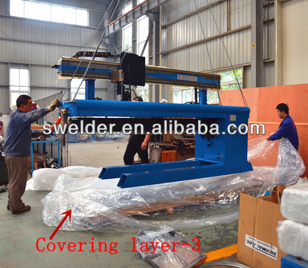 1P 220V 50Hz Water Tank Welding Machine Automatic Longitudinal Seam Welding Machine