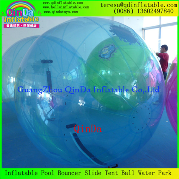 Fast Shipping Thickness Inflatable Zorb Walk on Water Ball Water Sports Balloon