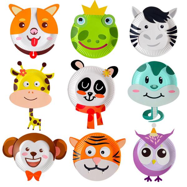 Paper Gift Box Educational Paper Crafts Animal Handmadecrafts Toy for Preschoole