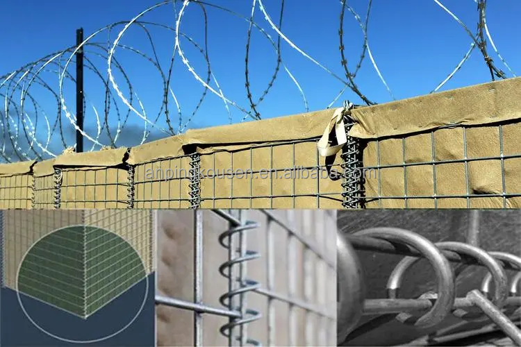 Payment Term TT/Western Union Heavy Duty Geotextile Defensive Barrier Containment Walls