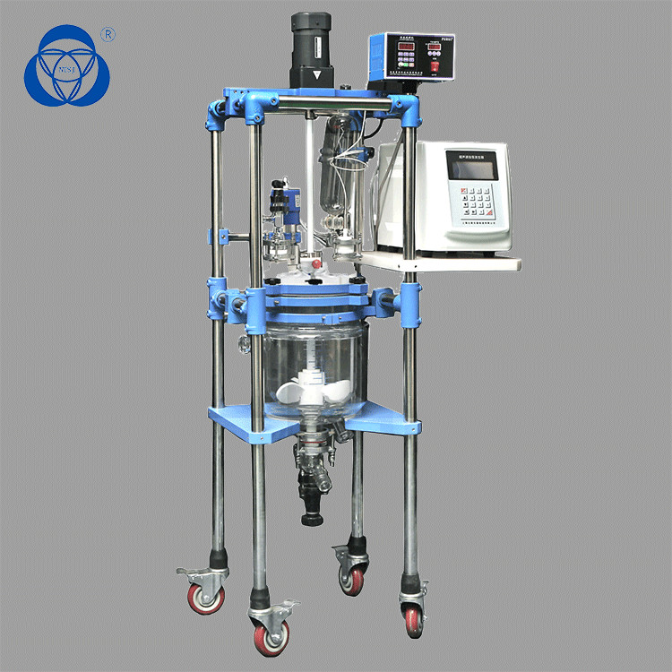 3.3 Borosilicate Chemical Glass Reactor High Pressure Laboratory Reaction Vessel