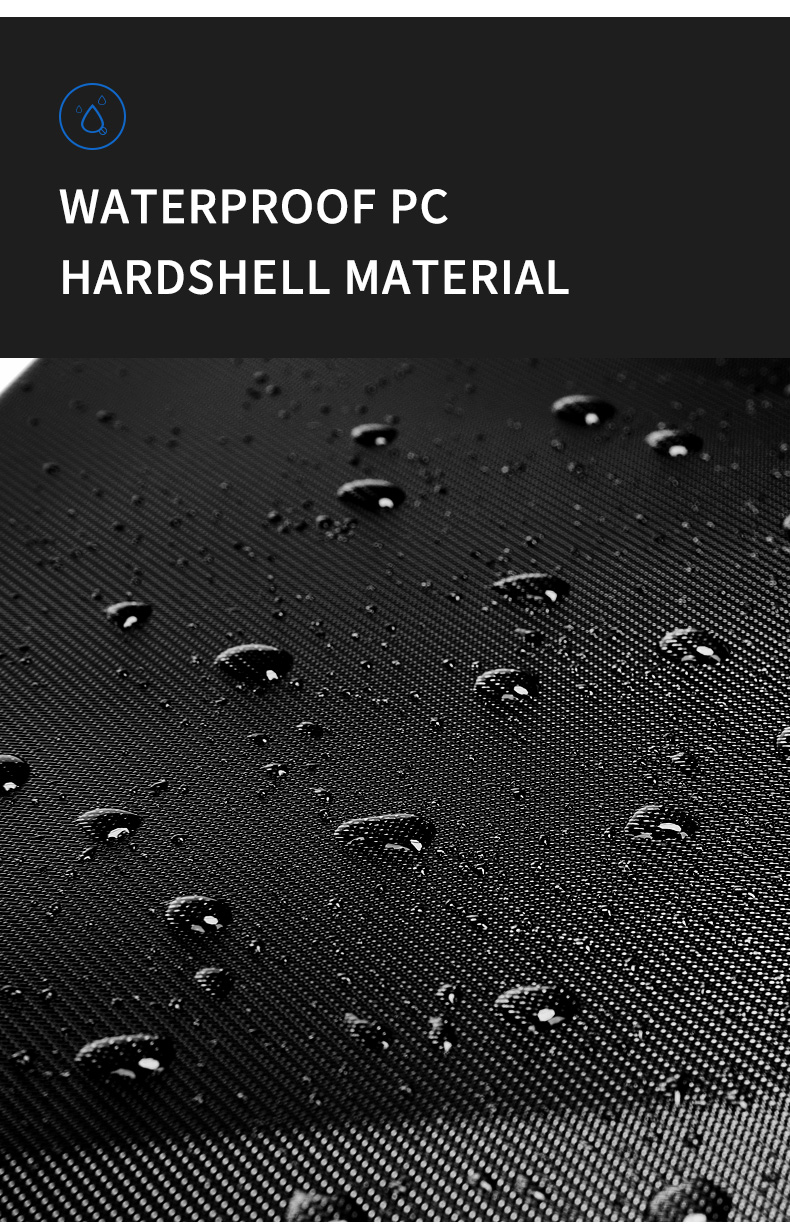 Mens Anti Theft Waterproof Business Backpack With Computer Interlayer