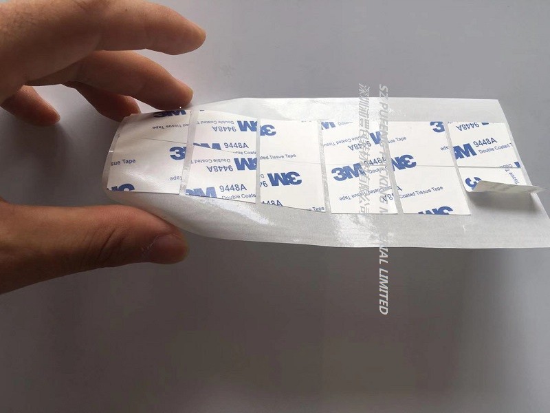 Electronic Products Special Die Cut Adhesive Tape 3M9448A Double Sided Sticker 3m Pet Tape