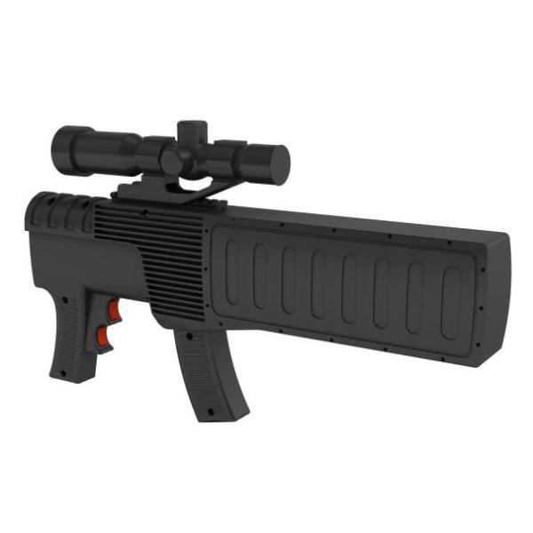 Gun Shape Handheld 1000M Drone Signal Jammer
