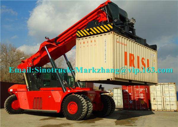 265kW Engine Shipping Container Lifting Equipment Sany Heli Kalmer Reachstacker