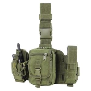China Flashlight Molle Magazine Pouches / Triple Magazine Pouch Leg Rig wholesale
