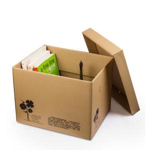 China OEM Handmade Corrugated Gift Box With Lid Multifunctional Durable wholesale