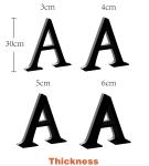 Backlight Logo Stainless Steel Lettering for Customized LED Tube Outdoor Snow