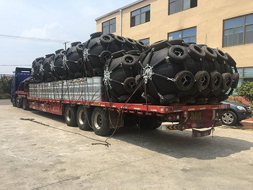 Rubber Floating Pneumatic Fender 80KPa