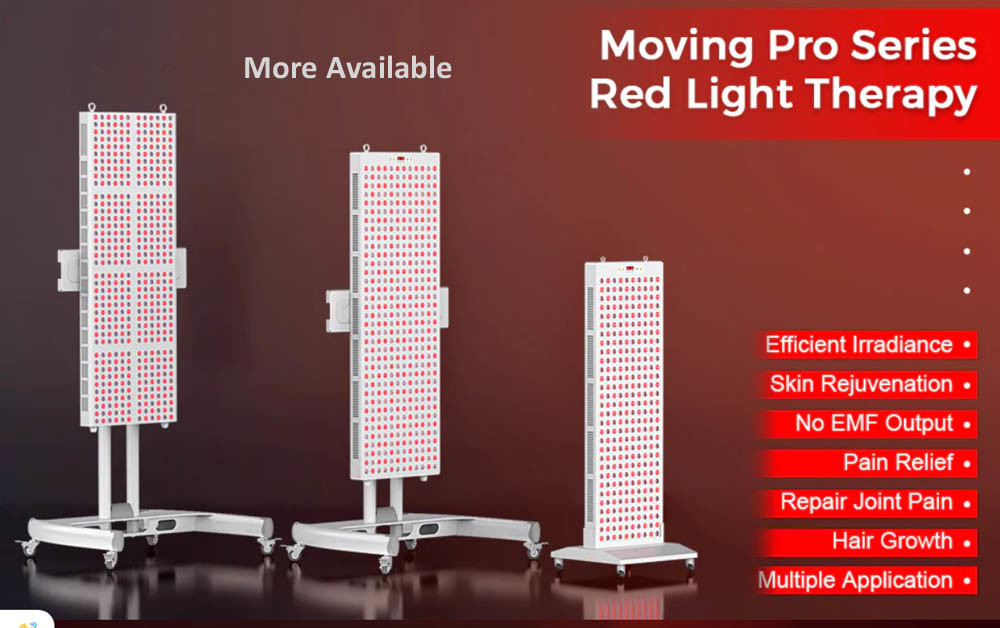 2400W Skin Red Light Therapy 3000W Muscle Soreness Red Light Home Therapy