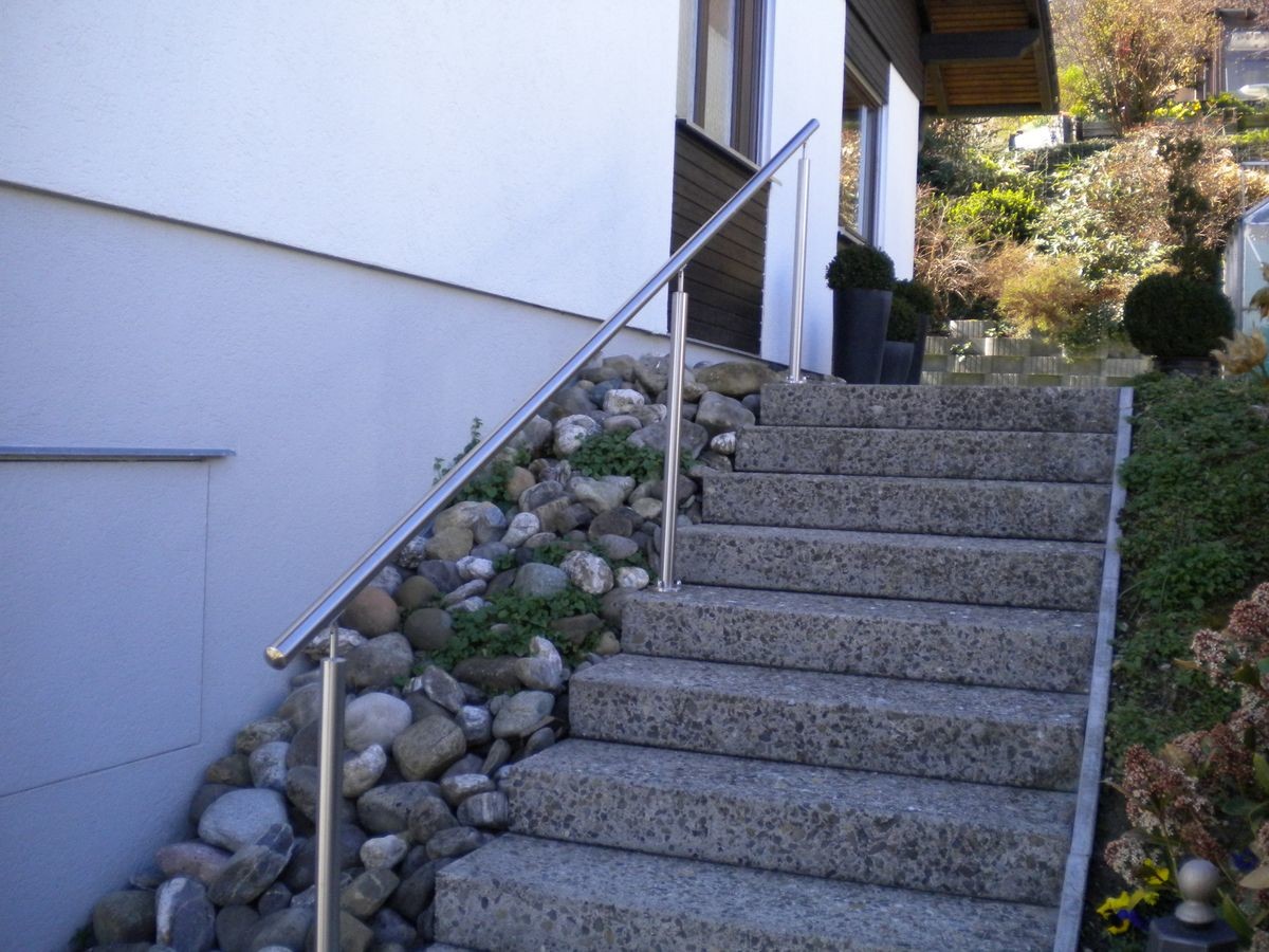 Handrails 100mm Stainless Steel Railing Components