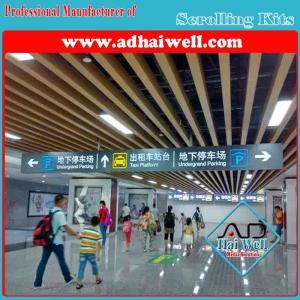 China Hanging Acrylic LED Directional Signage for Airport wholesale