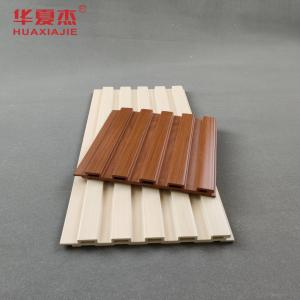 China Waterproof UPVC Vinyl Wall Cladding Wood Plastic Composite Wall Panel wholesale