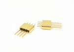 Small 4 Pins Hermetic Electrical Connectors Multi Pin Rf Connector Lightweight