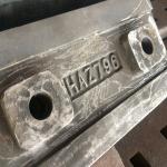 Hazemag APK795 APK 796 Blow bars Impact crusher spare parts High Chrome High
