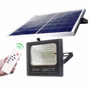 China Outdoor Solar Powered LED Flood Light High Brightness 40W 60W 100W 200Watt wholesale