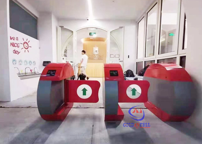 RS485 Facial Access Control Intelligent Barrier Gate For Office Building Public Place
