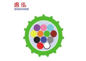 China Non Metallic Air Blown Fiber Optic Cable Stable Structure Less Manpower wholesale