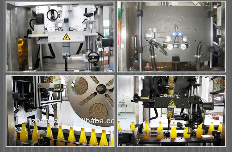 Bottles Shrink Sleeve Label Auto Sleeve Shrinking Label Machine