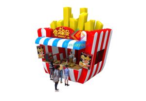 Customized 5.2m*3.9m*5.3m Inflatable Food Shop Concession Stand