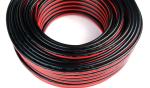 Red & Black Speaker Cable 2 x 0.75mm2 99.99% OFC Conductor for Home Theater