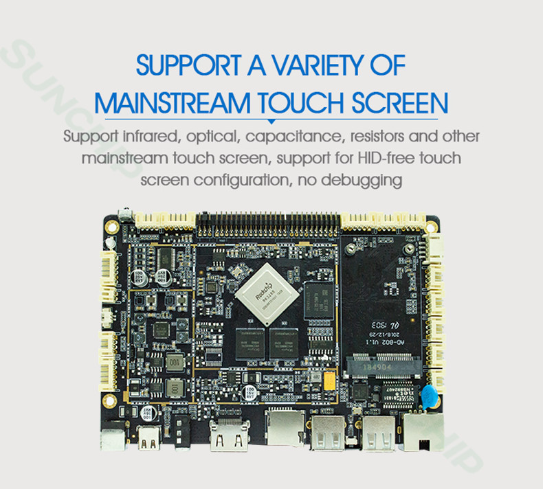 RK3328 RK3399 PX30 Embedded System Board PCBA Android Motherboard