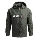 Jacket Men Outwear Waterproof Windbreaker Hooded Jackets Mens Sportswear Coat