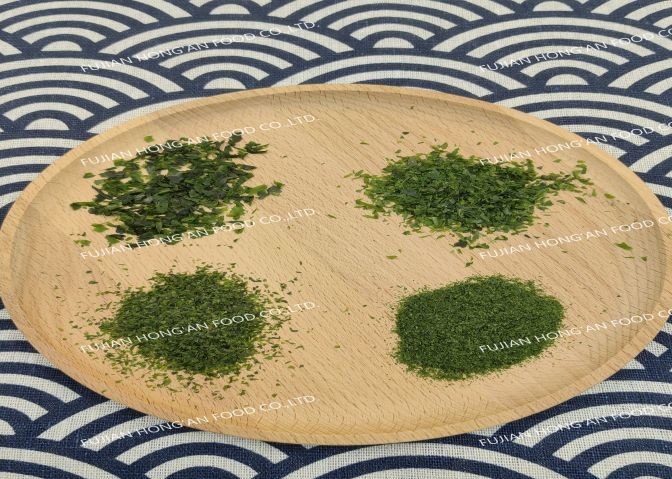 OEM Aonori Dried Green Seaweed Ulva Nori Customizable Packaging And Size