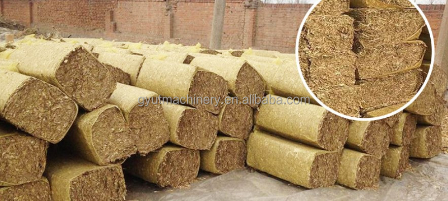 Combined Silage Baler Wrapper Machine for Hydraulic Straw Alfalfa Cotton Seeds Packing Bagging